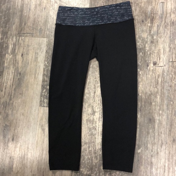 lululemon athletica Pants - Lululemon Cropped Leggings
